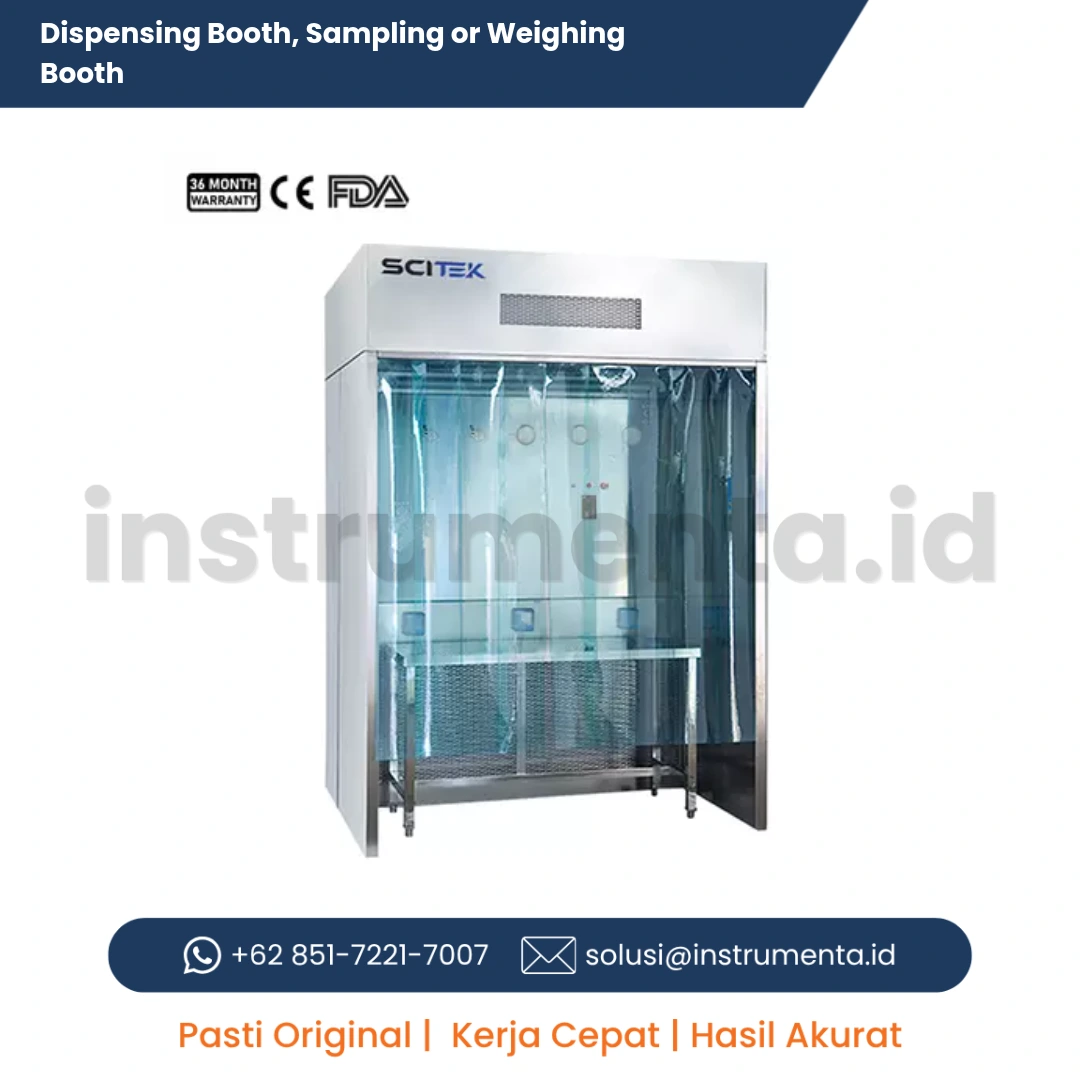 Ready Stock Dispensing Booth Scitek SDB Series Sampling or Weighing Booth Farmasi Cleanroom